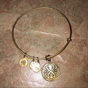 {Alex & Ani} Gold Infinity Bracelet